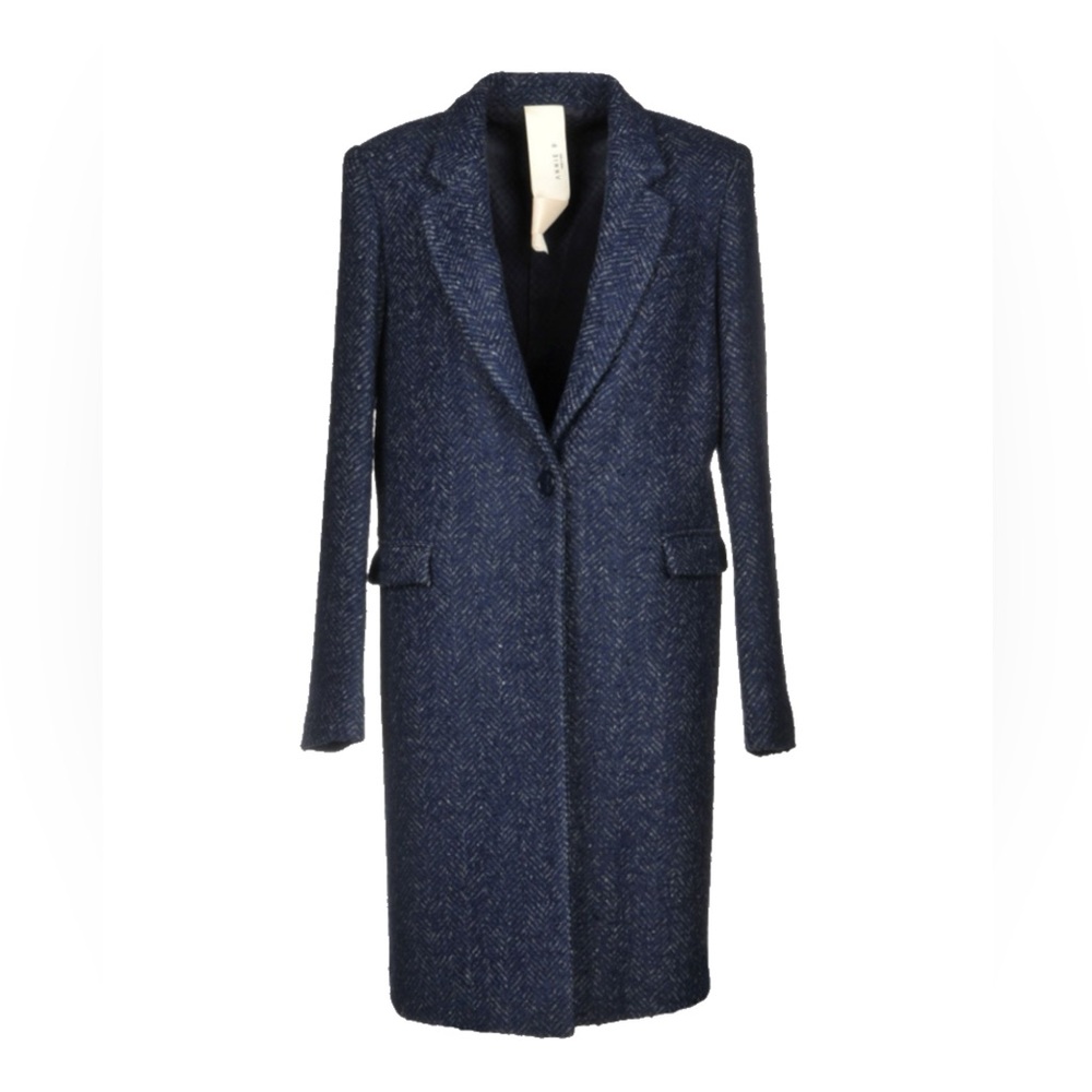 Wool Blend Coat Made in Italy
